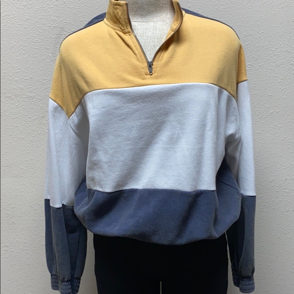Colorblock sweatshirt